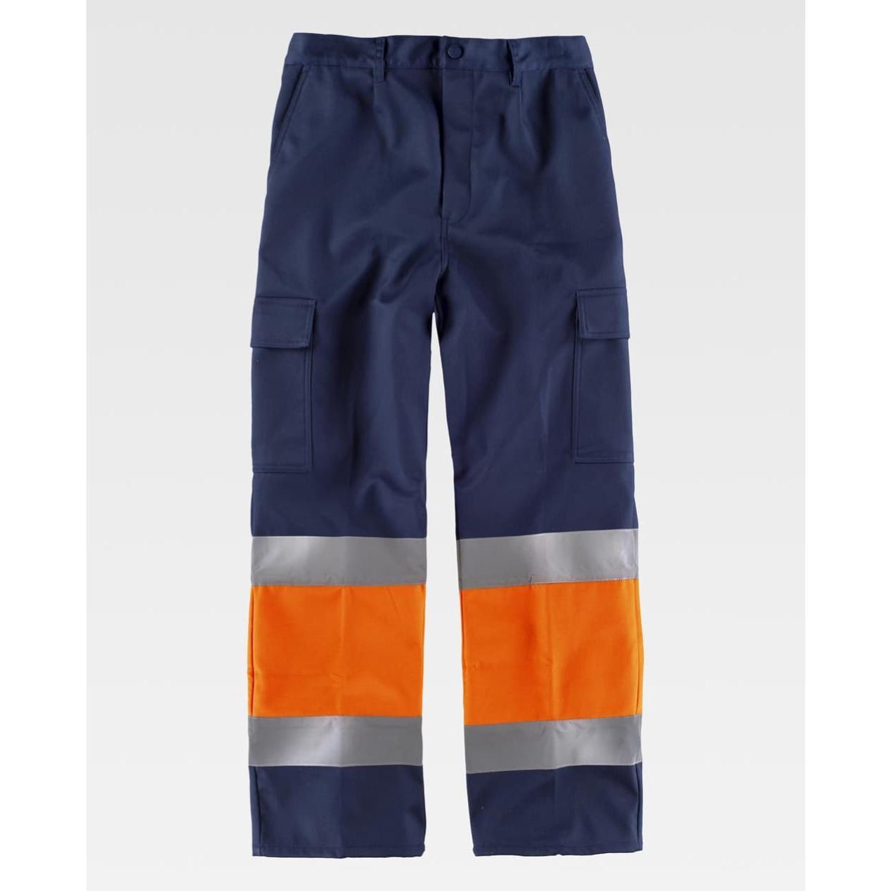 Pantalone da Lavoro Invernale Multitasche Alta Visibilit� C4028 - Workteam