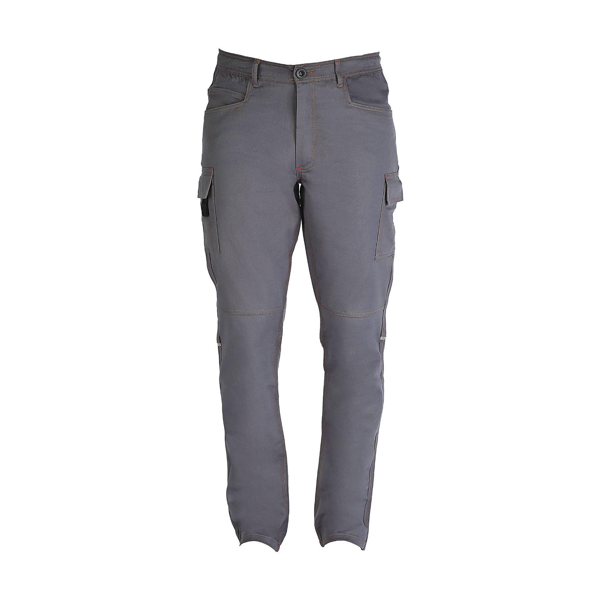 Pantalone da Lavoro Multitasche 100% Cotone Professional Slim Fit