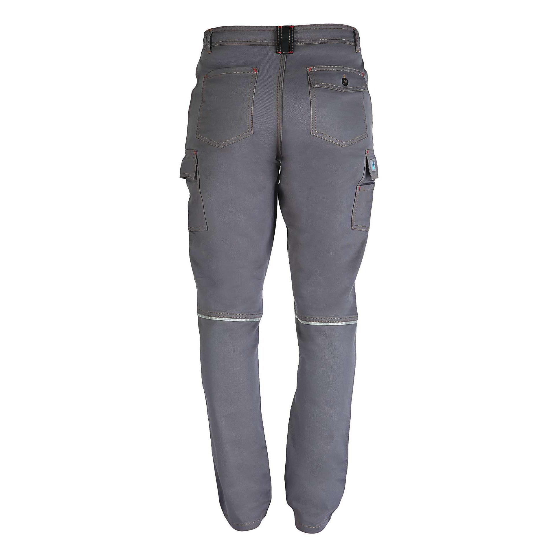 Pantalone da Lavoro Multitasche 100% Cotone Professional Slim Fit