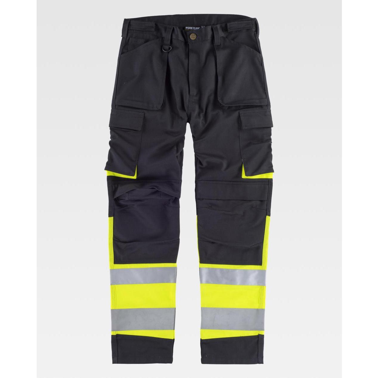 Pantalone da Lavoro Multitasche Alta Visibilit� C2918 - Workteam