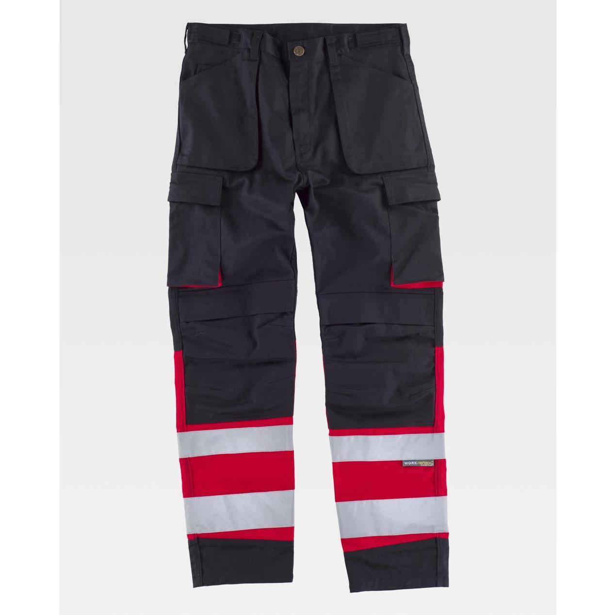 Pantalone da Lavoro Multitasche Alta Visibilit� C2919 - Workteam