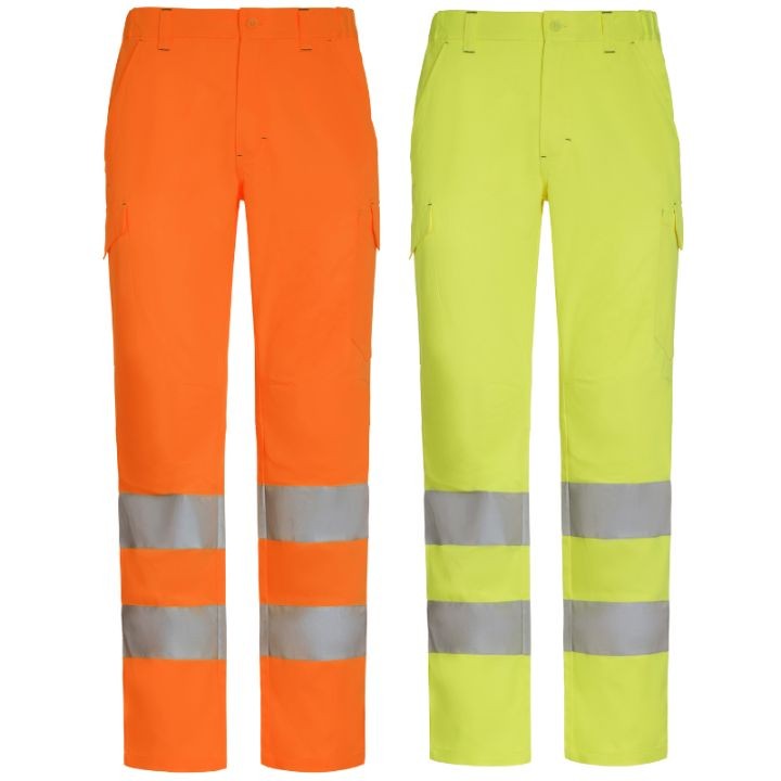 Pantalone da Lavoro Multitasche Alta visibilit� Invernale Workfit P&P Loyal AVC02 208