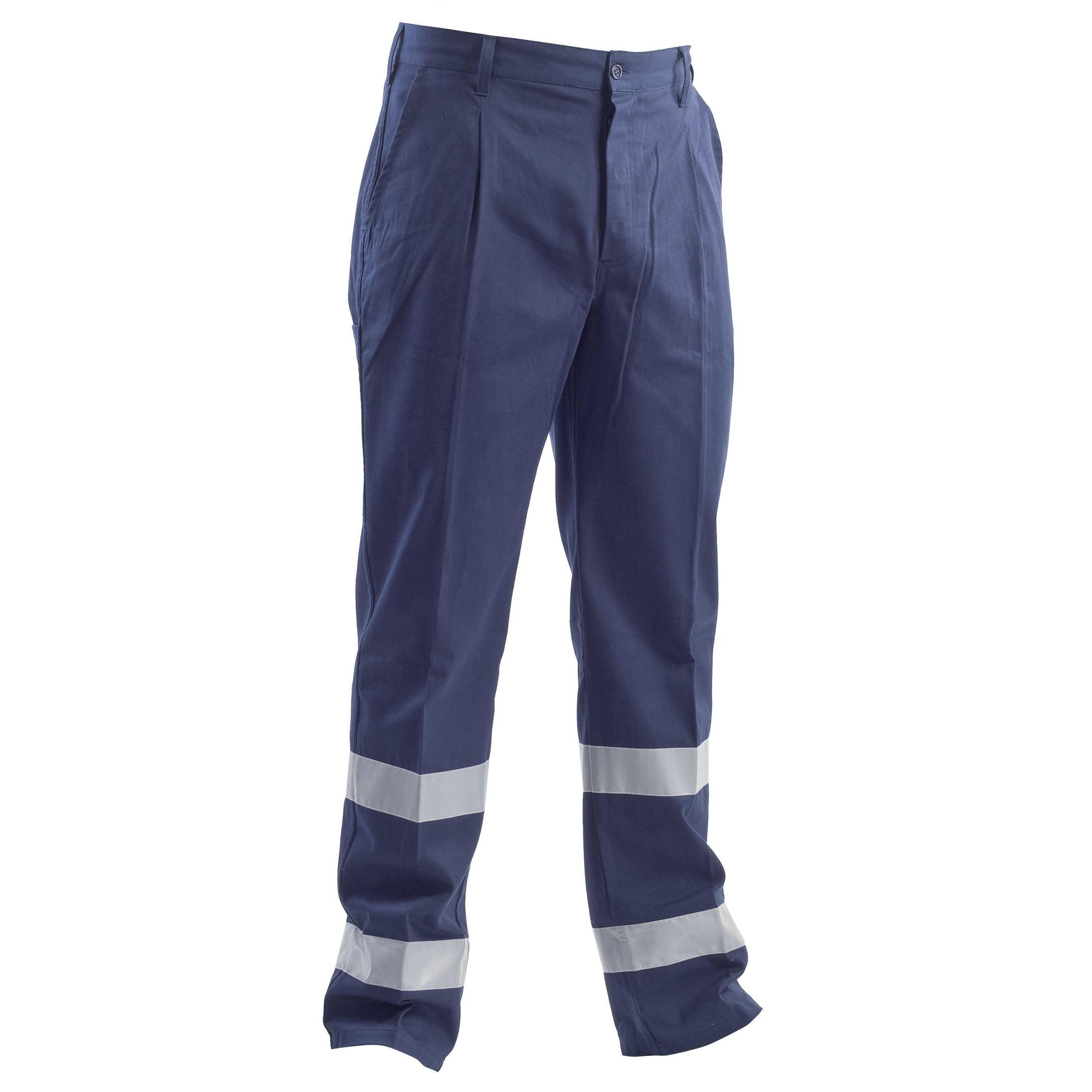 Pantalone da lavoro Multitasche Flash con bande 100 % cotone massaua P&P Loyal STX43 101