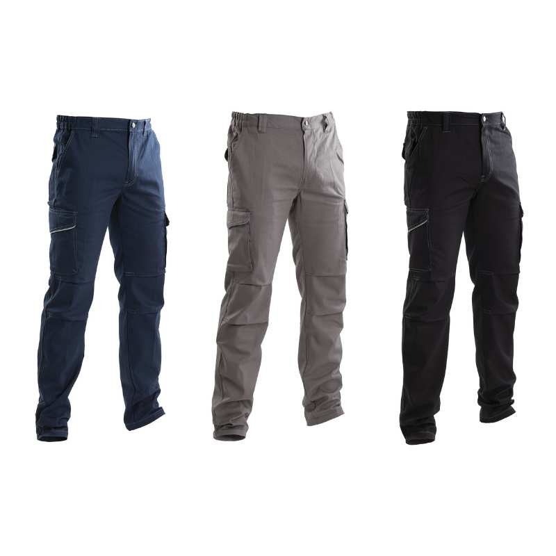 Pantalone da lavoro multitasche massaua 100% cotone P&P Loyal M2002 101