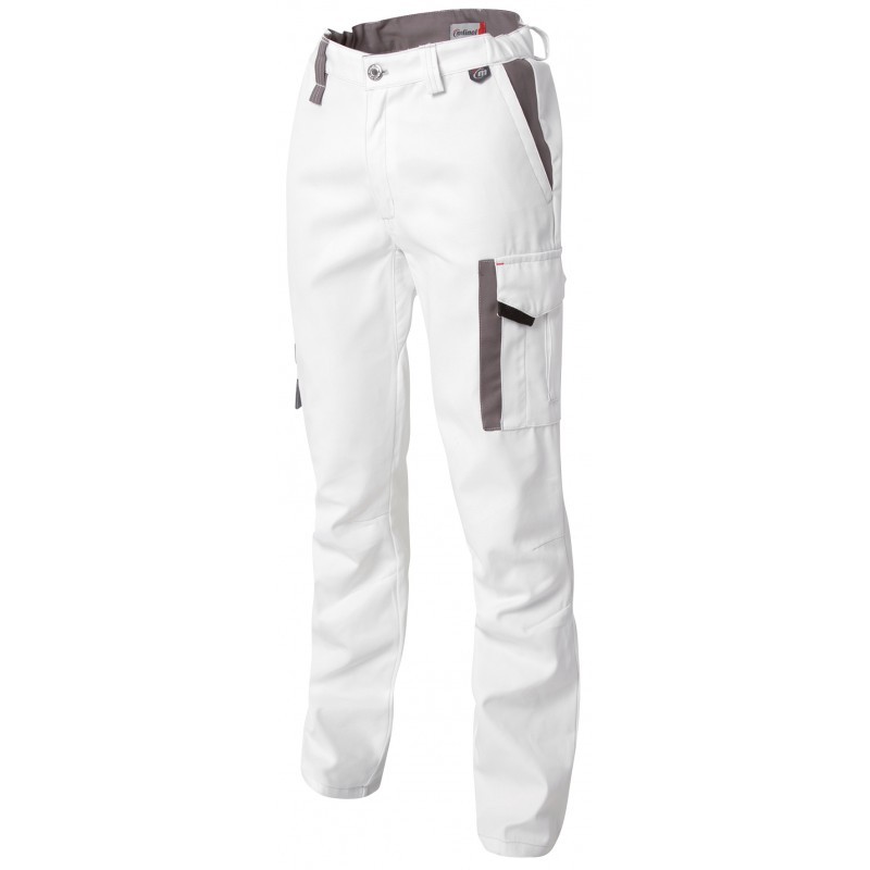 Pantalone da Lavoro Multitasche Molinel White & Pro 2540.2351.001