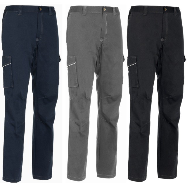 Pantalone da Lavoro Multitasche Stretch P&P Loyal Flow S2002 536