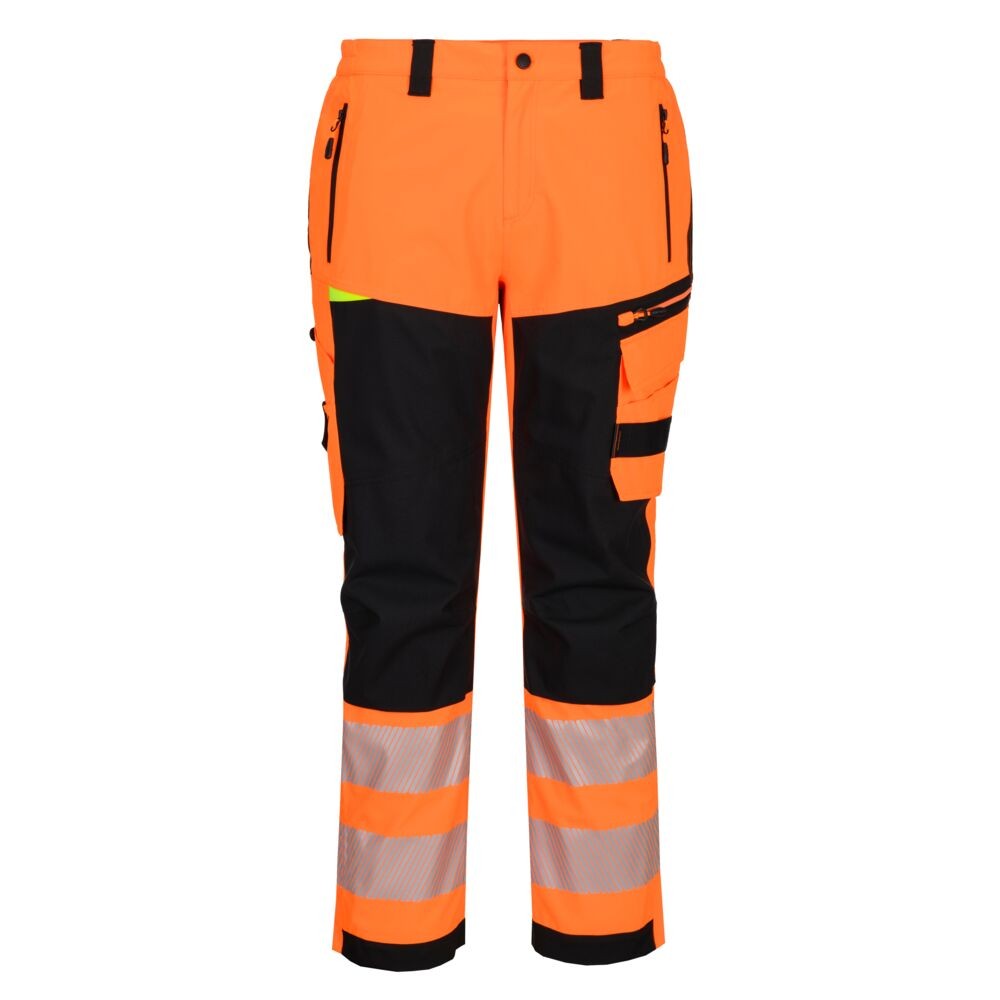 Pantalone da Lavoro Portwest Alta Visibilit� DX448 Multitasche Impermeabili