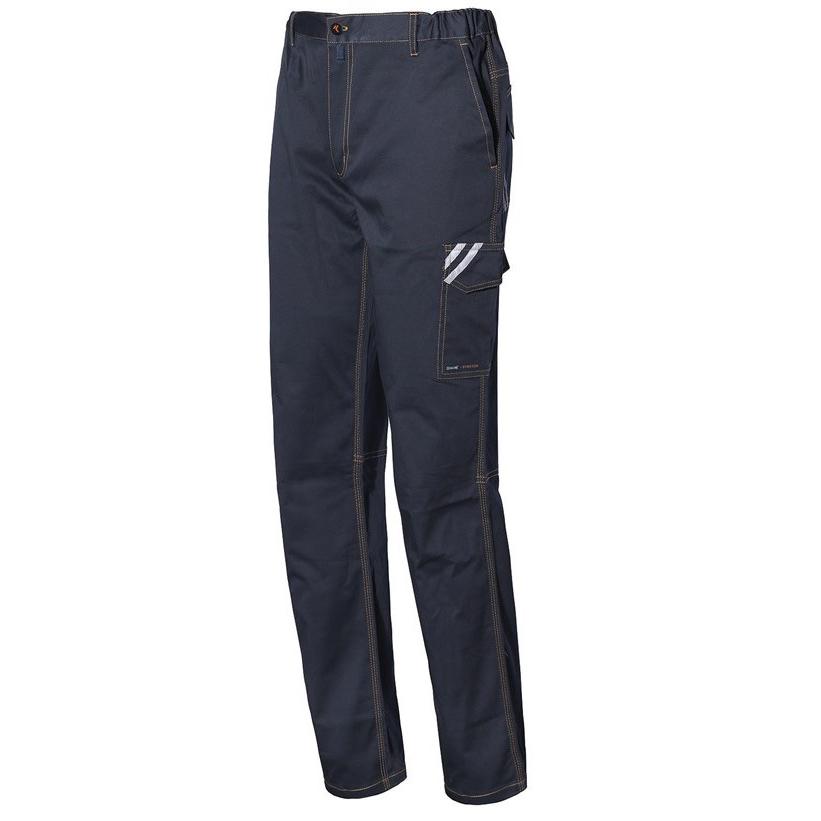 Pantalone da lavoro Stretch Multitasche Issa Line Start Heavy 8036BW