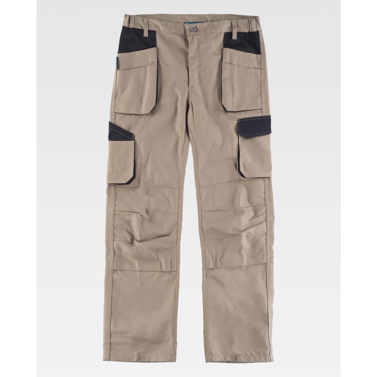 Pantalone da Lavoro Workteam Multitasche Stretch WF2650