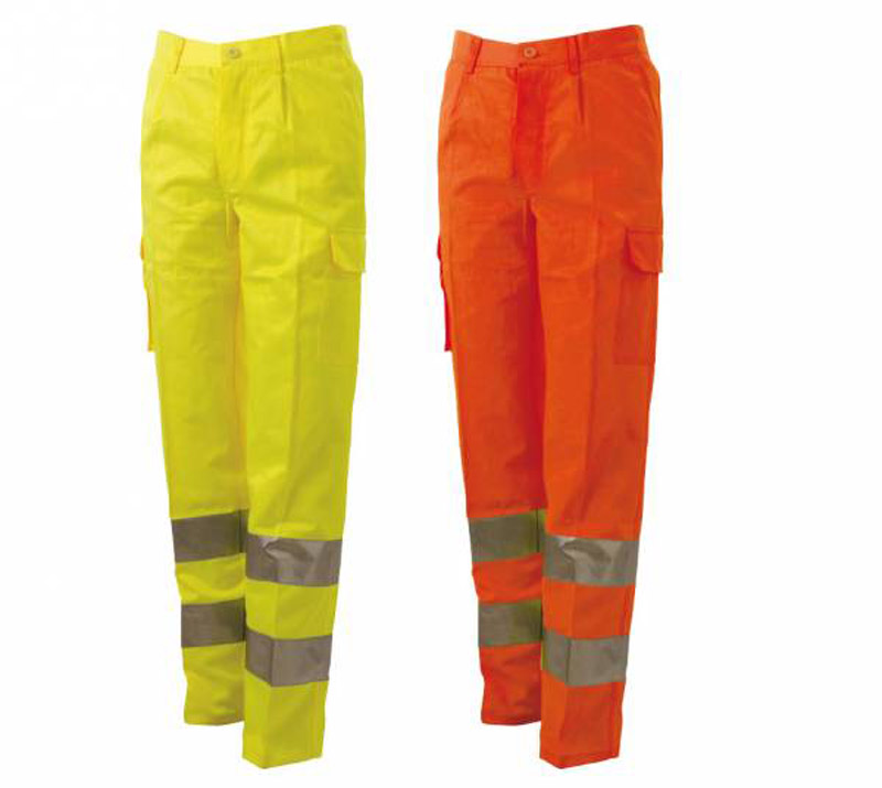 Bseen alta visibilità Arancio Blu Navy Impermeabile Traspirante Sopra I Pantaloni Pantaloni da lavoro 