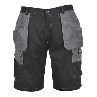 Pantaloni Bermuda KS18 Granite Portwest, comodit e comfort