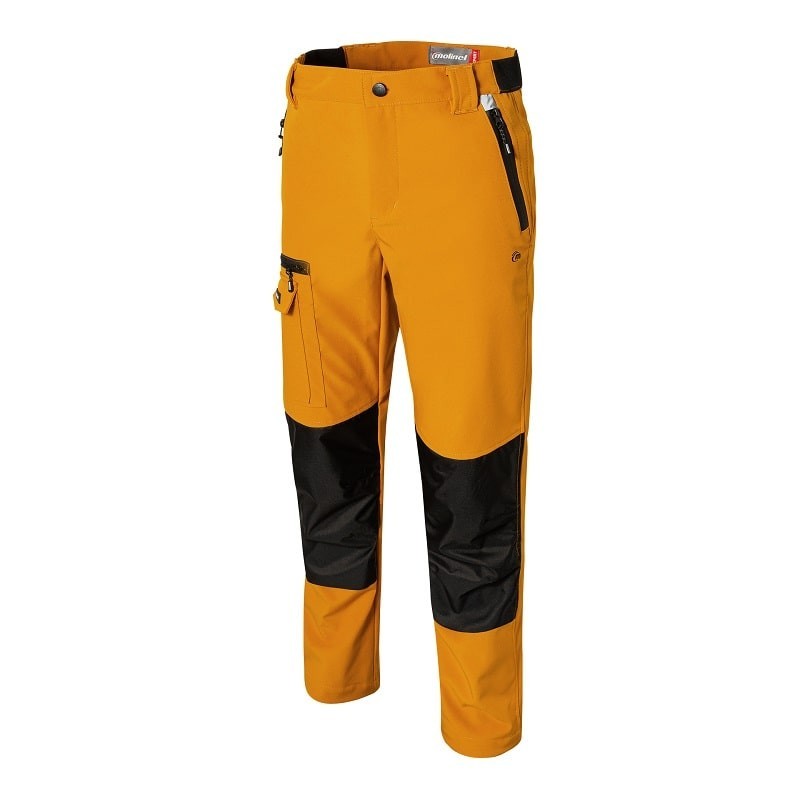 Pantaloni con ginocchiere da Lavoro Multitasche Softshell Stretch Horizon Molinel 0986.9999.027