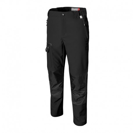 Pantaloni con ginocchiere da Lavoro Multitasche Softshell Stretch Horizon Molinel 0986.9999.027