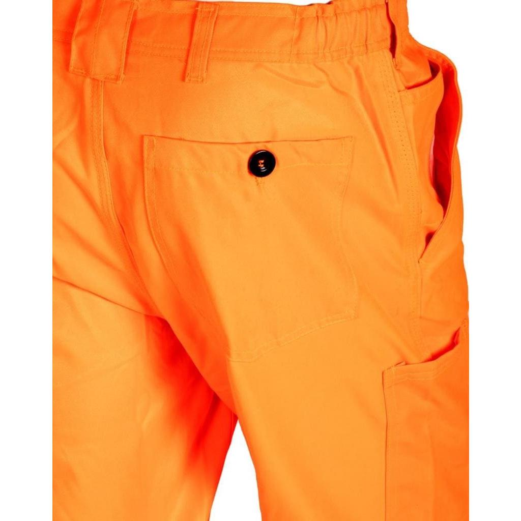 Pantaloni da lavoro Alta visibilit� LF Multitasche Slim Fit con bande