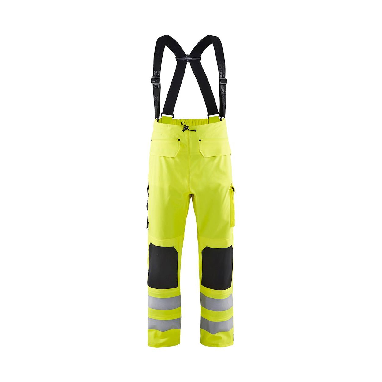 Pantaloni da lavoro alta visibilit� multitasche impermeabili Blaklader High vis Level 2 130220033300L