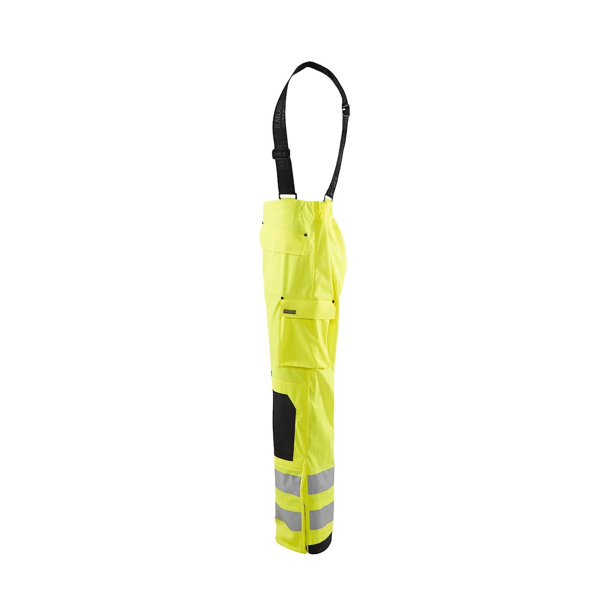 Pantaloni da lavoro alta visibilit� multitasche impermeabili Blaklader High vis Level 2 130220033300L