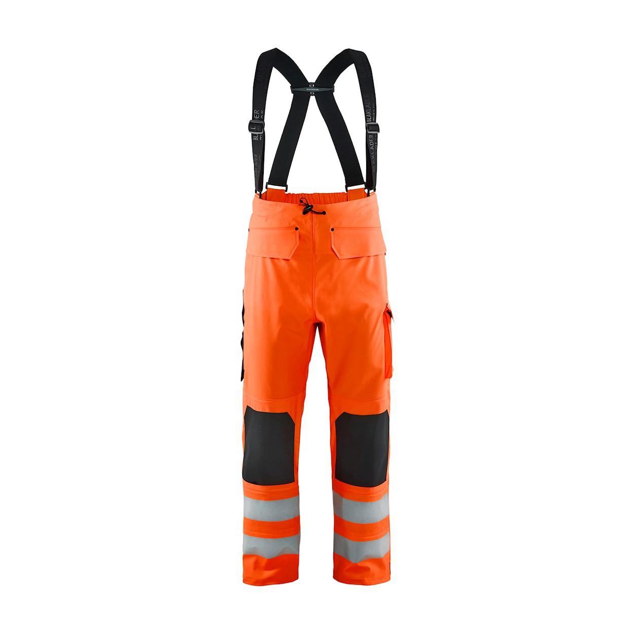 Pantaloni da lavoro alta visibilit� multitasche impermeabili Blaklader High vis Level 2 130220033300L
