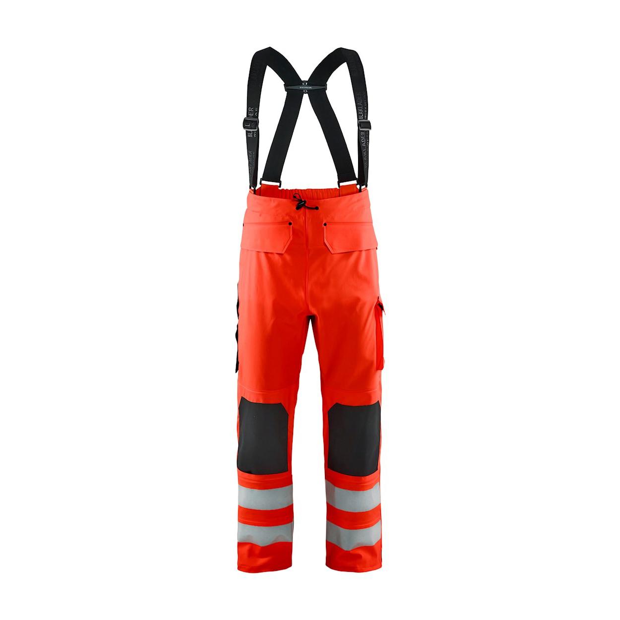 Pantaloni da lavoro alta visibilit� multitasche impermeabili Blaklader High vis Level 2 130220035500L