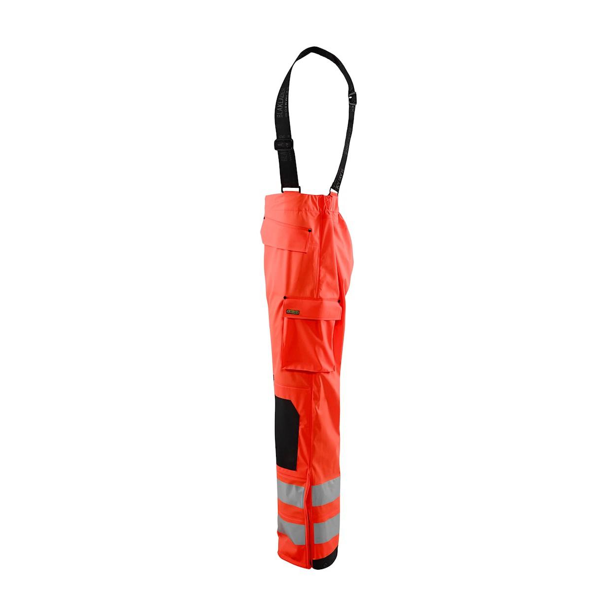 Pantaloni da lavoro alta visibilit� multitasche impermeabili Blaklader High vis Level 2 130220035500L