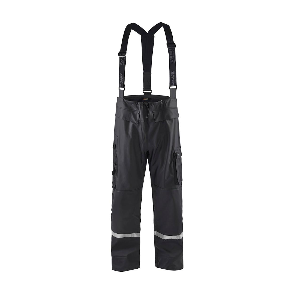 Pantaloni da lavoro alta visibilit� multitasche impermeabili Blaklader High vis Level 2 130220039900L