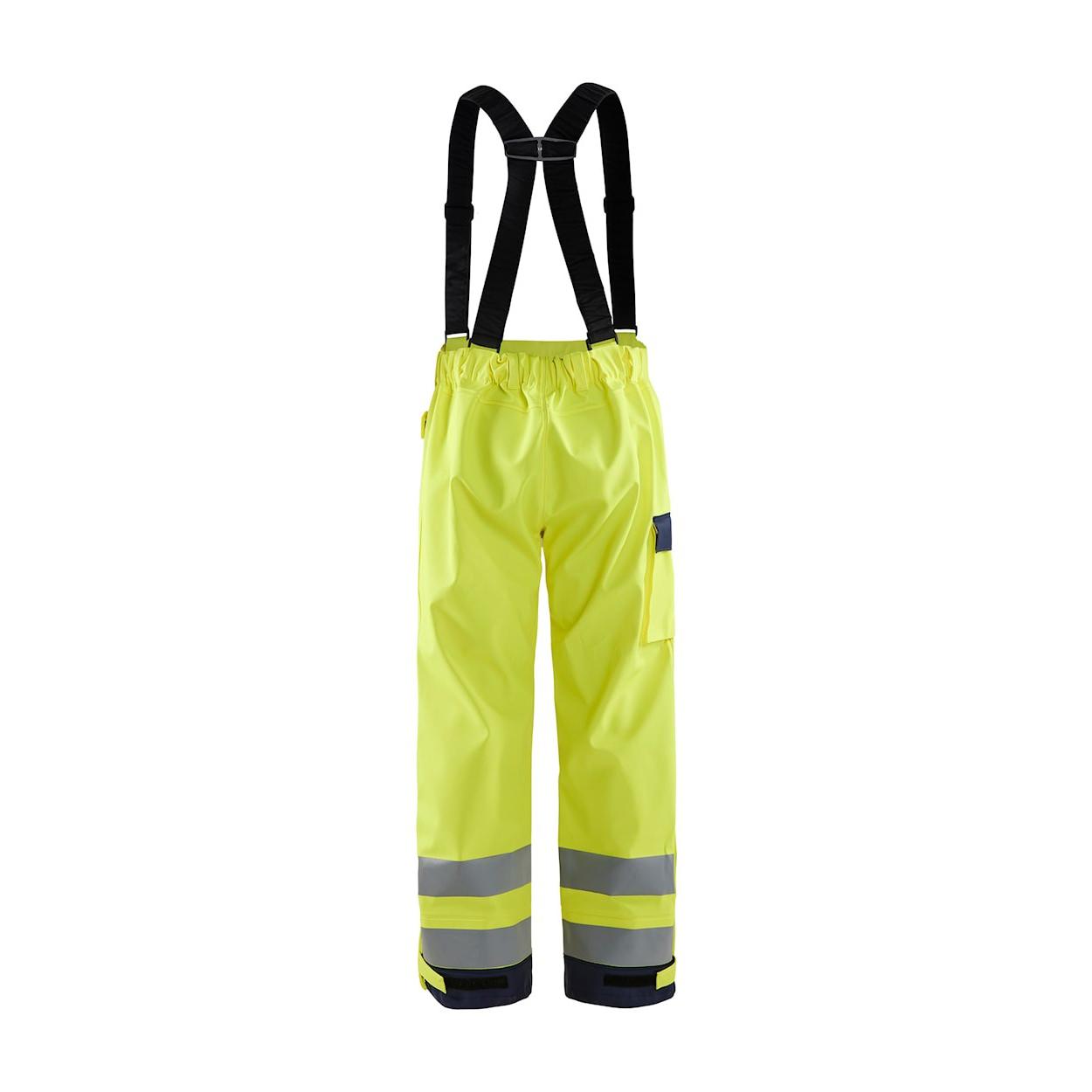 Pantaloni da lavoro alta visibilit� multitasche impermeabili Blaklader ignifugo level 2 131320223389L
