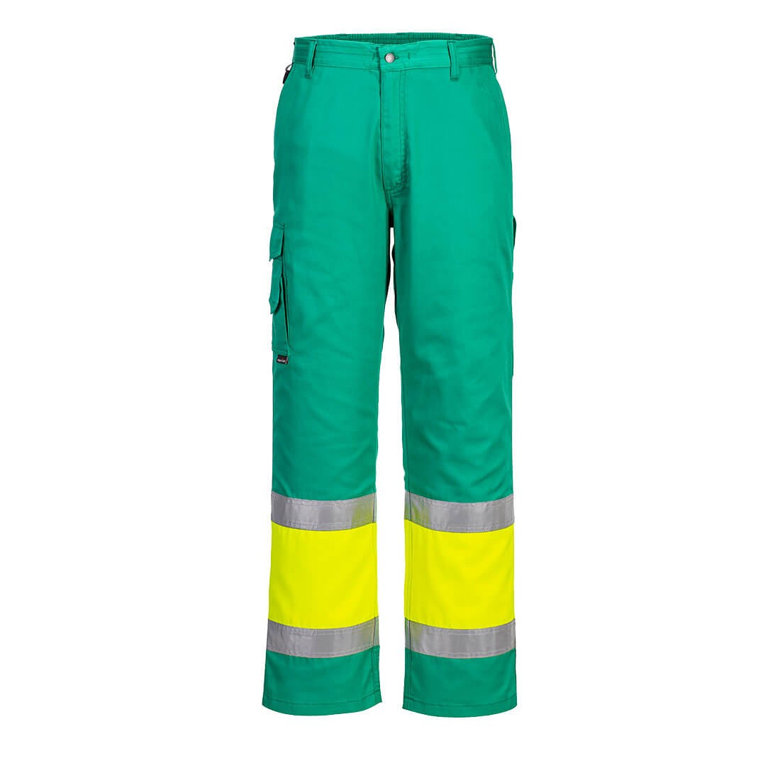 Pantaloni da Lavoro Alta Visibilit� Multitasche Leggeri Portwest L049