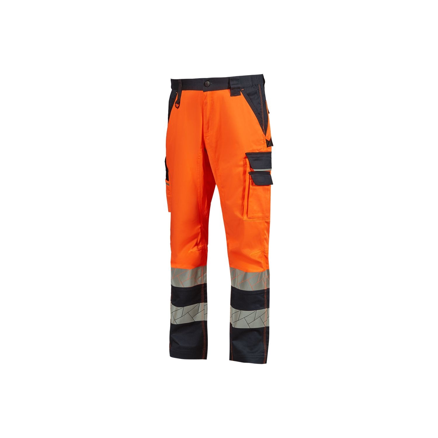 Pantaloni da Lavoro Alta Visibilit� Multitasche Stretch U-Power Brillo WHL381