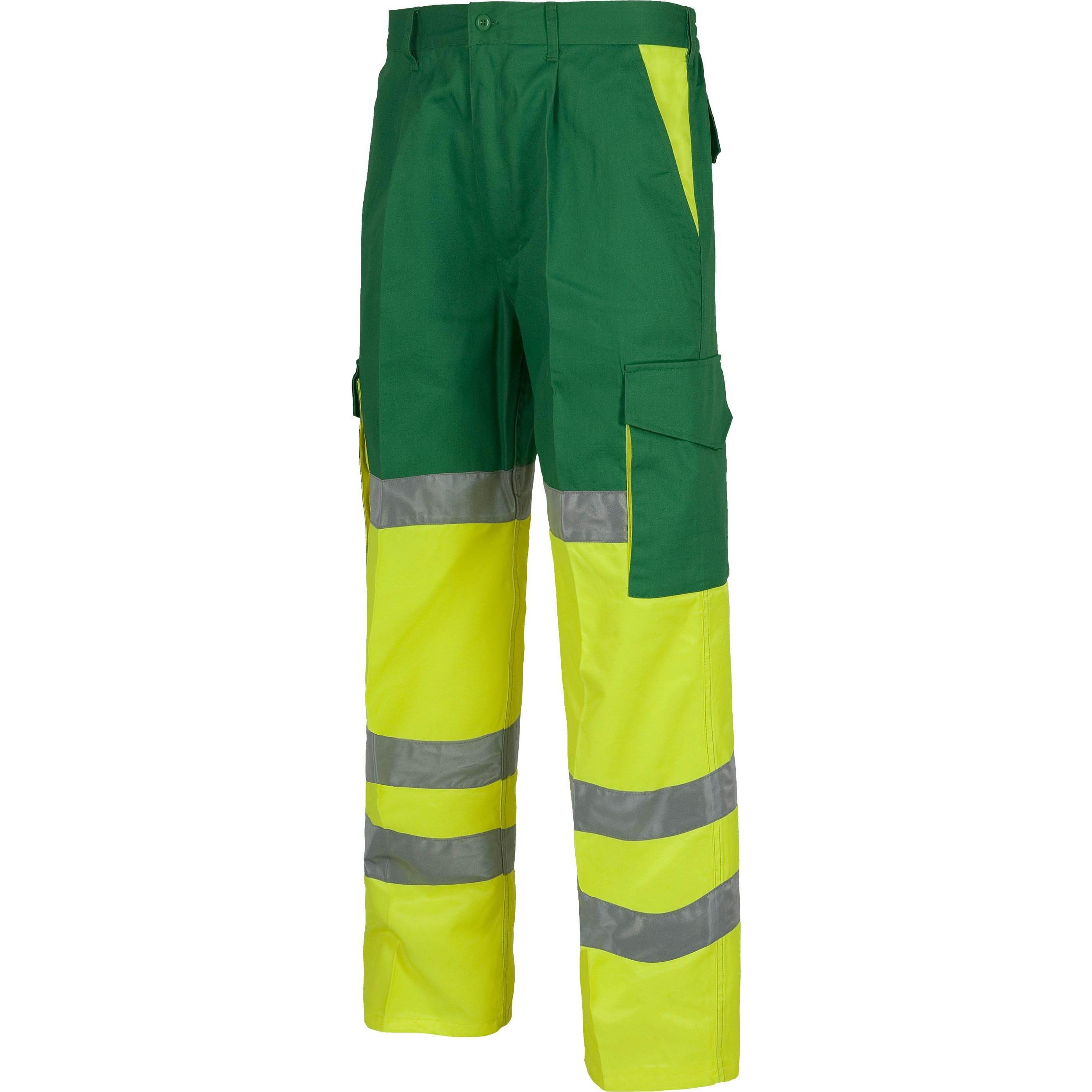 Pantaloni da lavoro Alta visibilit� rinforzati - Workteam C3314