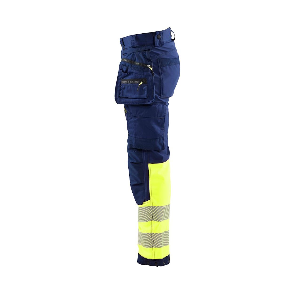 Pantaloni da Lavoro Alta Visibilit� Stretch Impermeabile Multitasche Blaklader Softshell 182125138933C50
