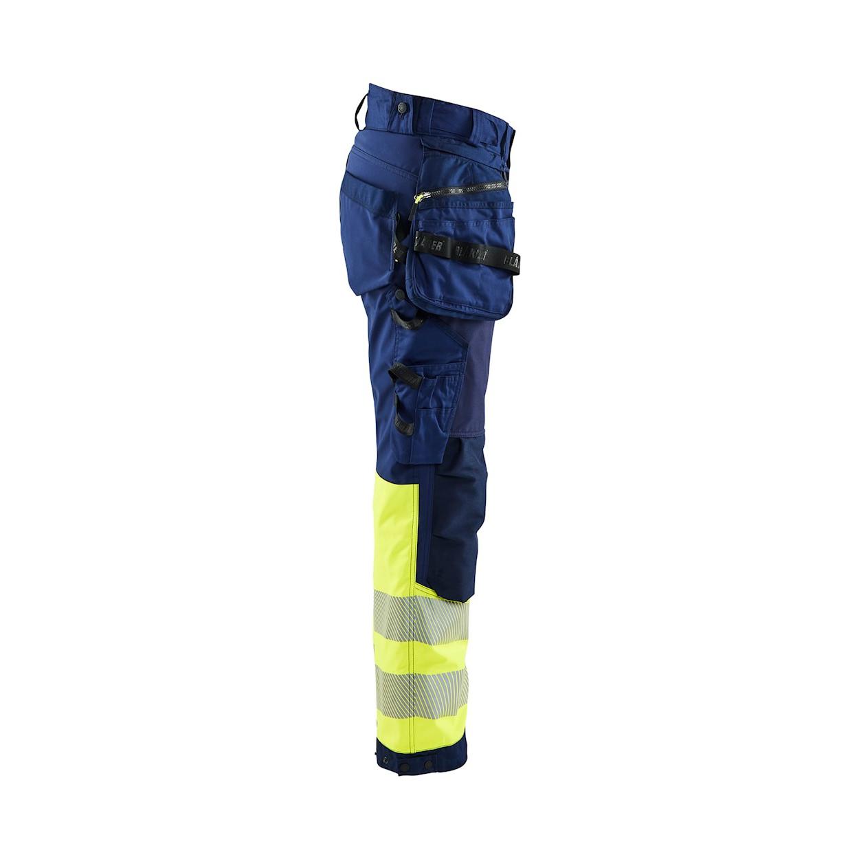 Pantaloni da Lavoro Alta Visibilit� Stretch Impermeabile Multitasche Blaklader Softshell Donna 711425138933C42