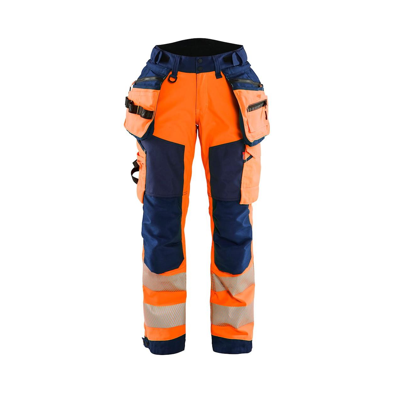 Pantaloni da Lavoro Alta Visibilit� Stretch Impermeabile Multitasche Blaklader Softshell Donna 711825133389C42