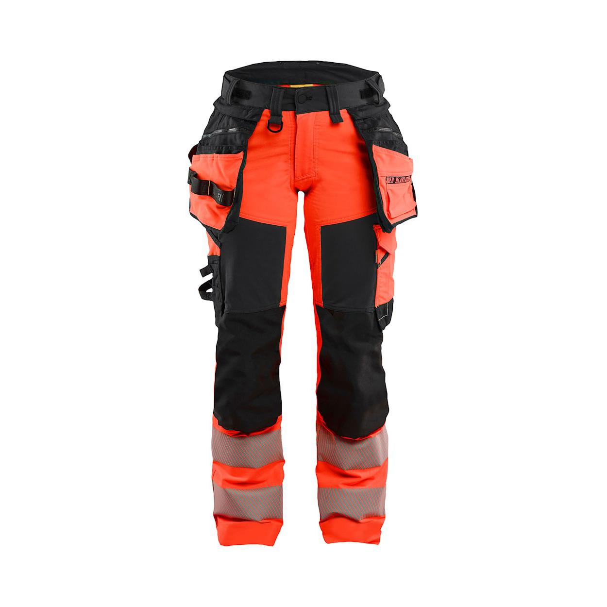 Pantaloni da Lavoro Alta Visibilit� Stretch Multitasche Blaklader 4-Vie Donna 702216483389C42