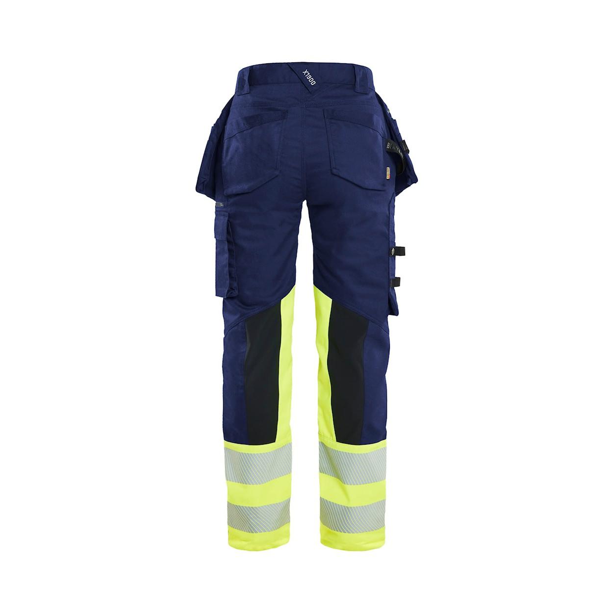 Pantaloni da Lavoro Alta Visibilit� Stretch Multitasche Blaklader Donna 703011498933C42