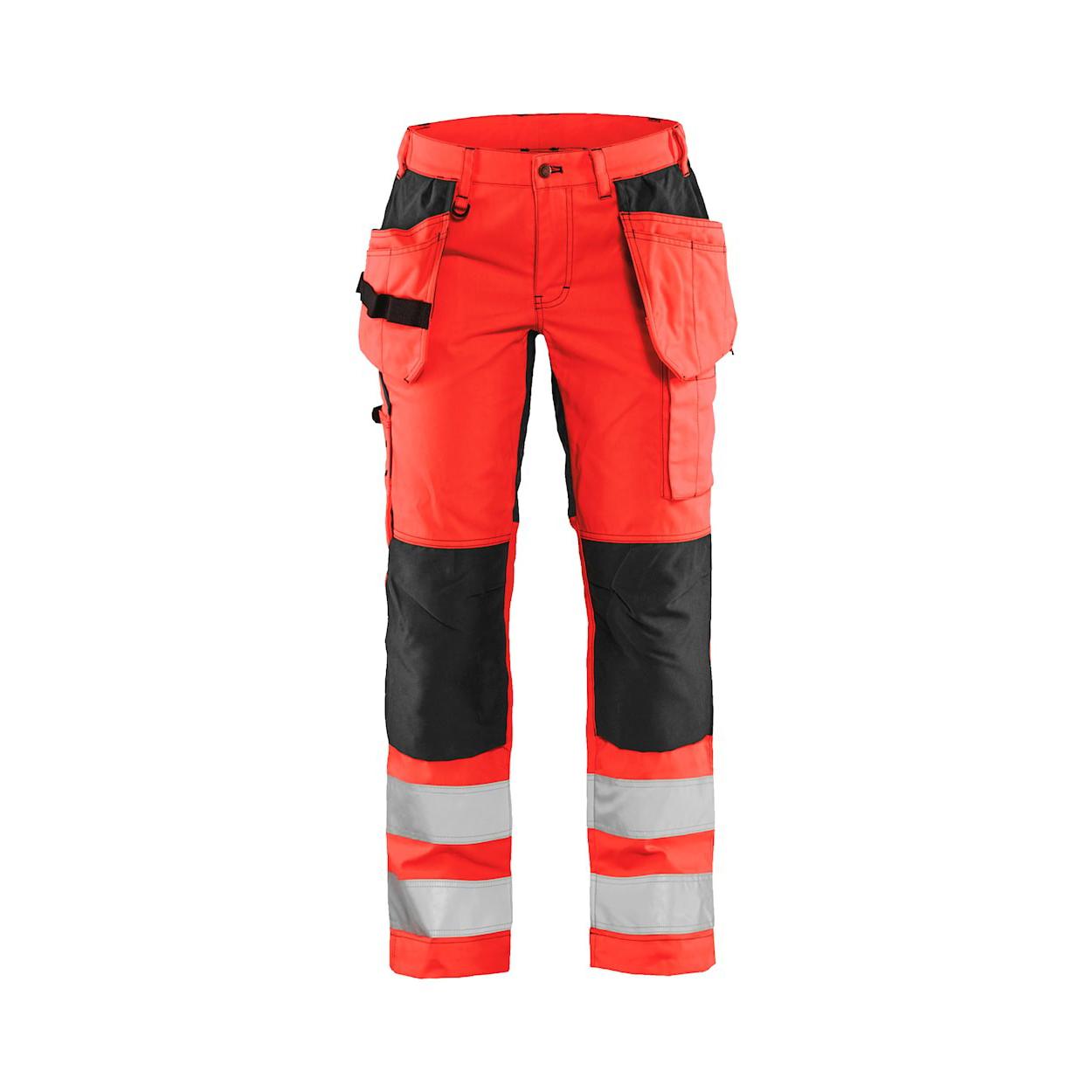 Pantaloni da Lavoro Alta Visibilit� Stretch Multitasche Blaklader Donna 716318113389C42