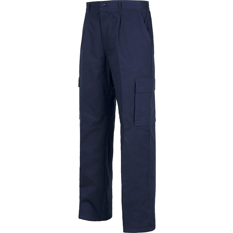 Pantaloni da lavoro estivi in cotone leggero multitasche - Workteam