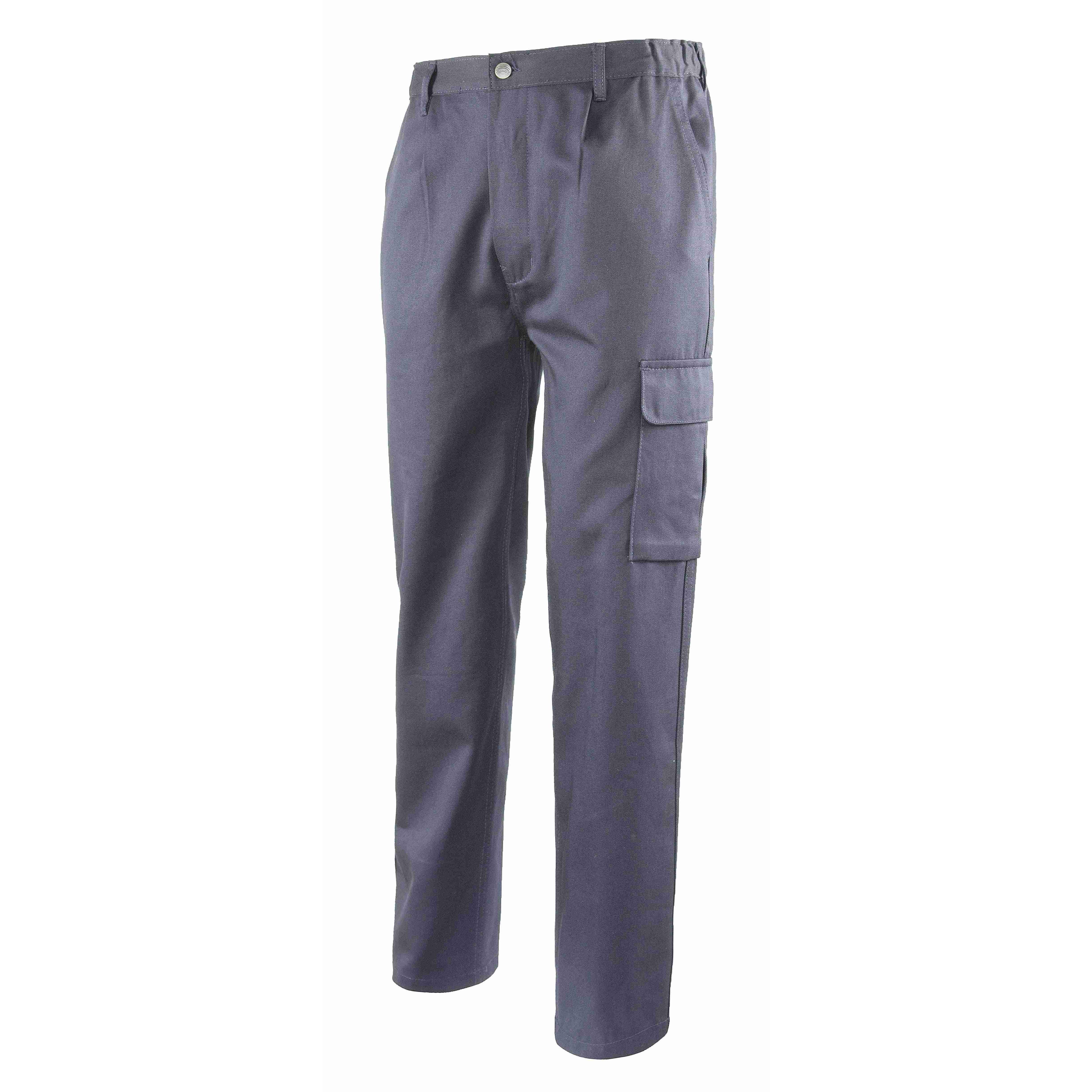 Pantaloni da Lavoro Multitasche 100% cotone Logica 9030BLU-L