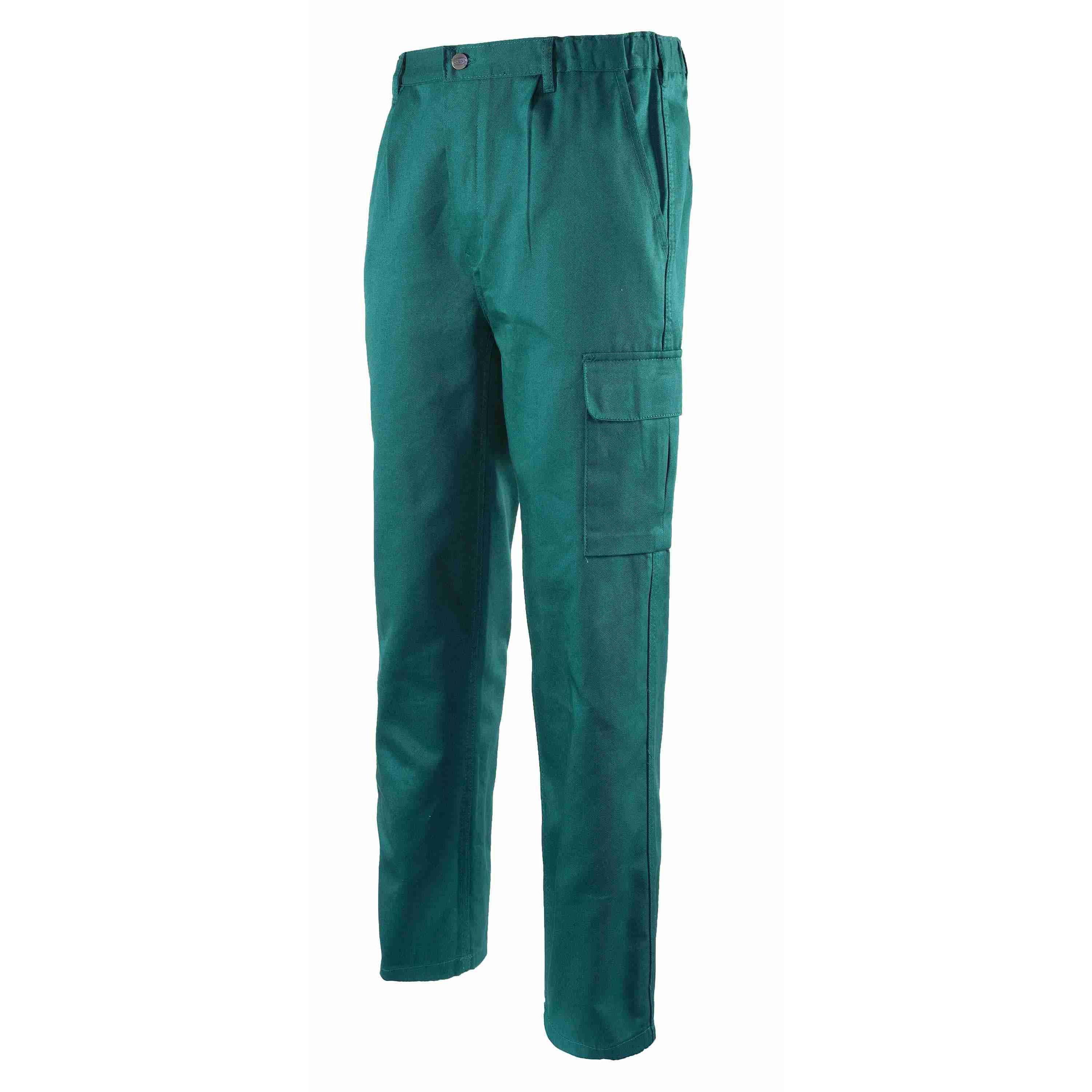 Pantaloni da Lavoro Multitasche 100% cotone Logica 9030BLU-L