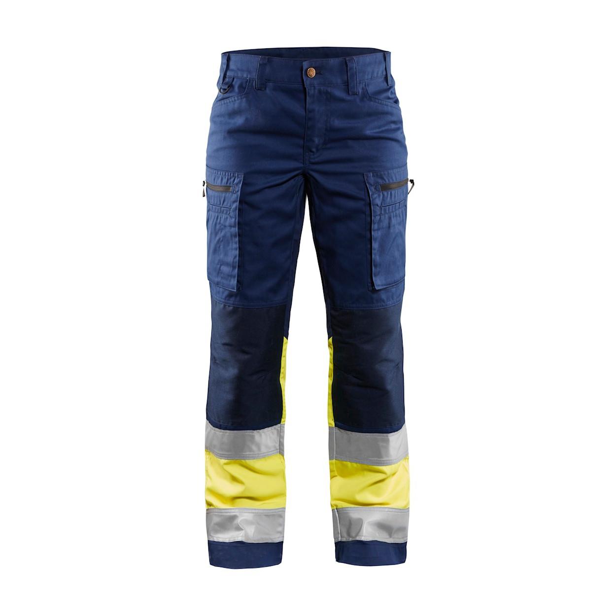 Pantaloni da lavoro multitasche alta visibilit� High Vis Stretch Donna 716118119955C50