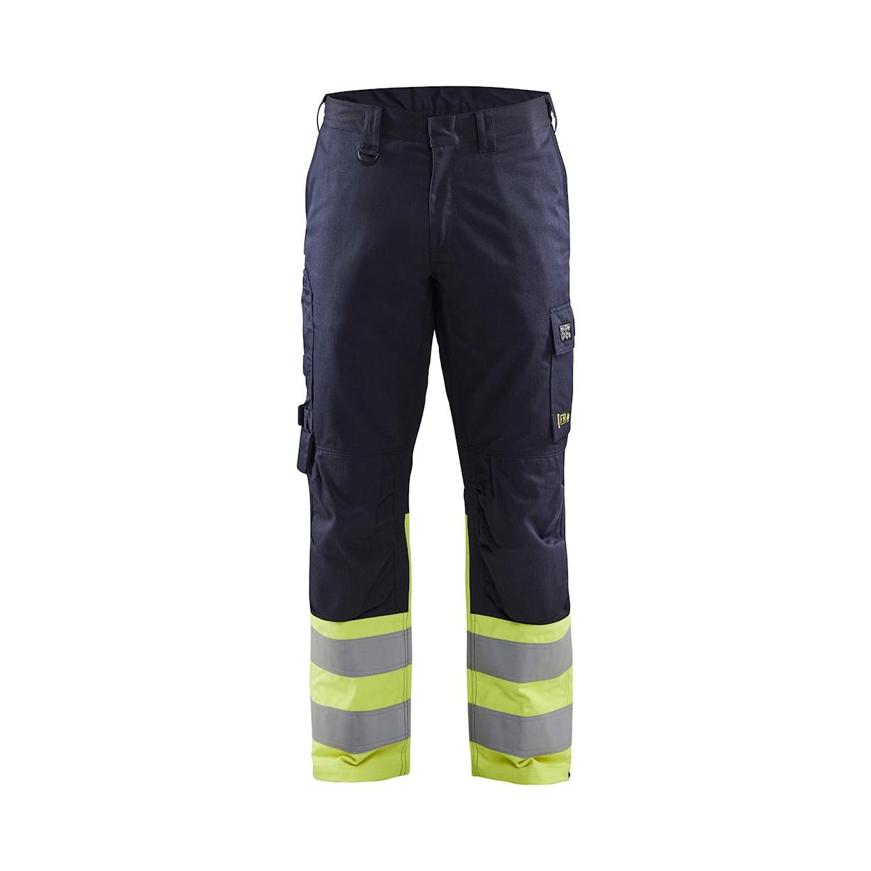 Pantaloni da lavoro Multitasche alta visibilit� ignifugo antistatico Blaklader Inerenti per Acciaio 170515198933C50