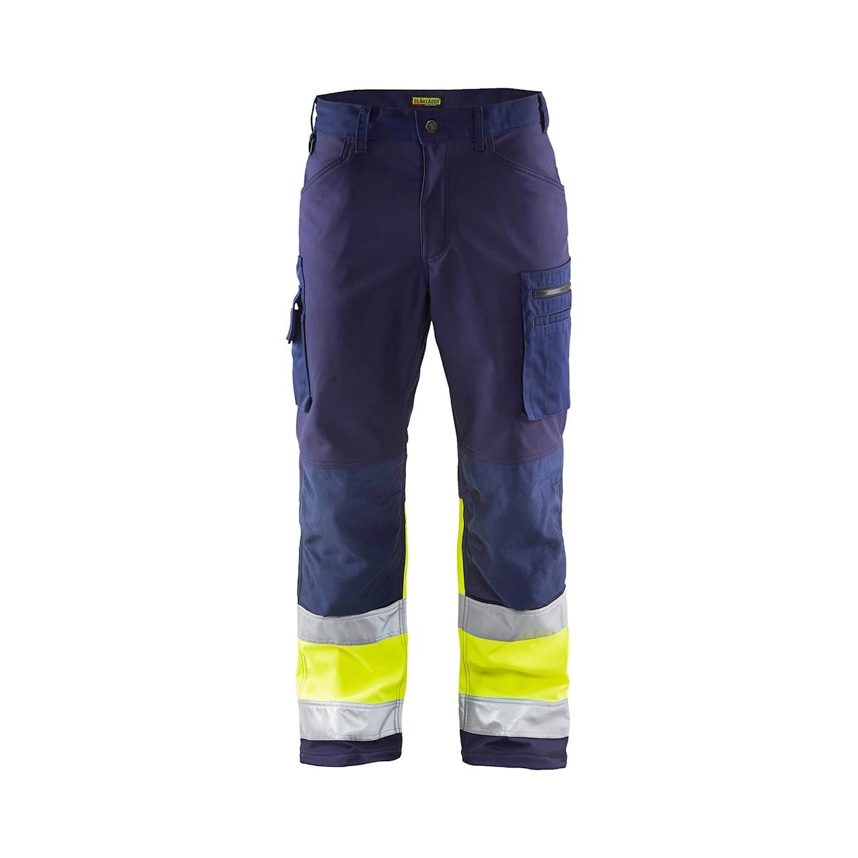 Pantaloni da lavoro Multitasche Softshell alta visibilit� Blaklader Hig Vis 156225178933C50
