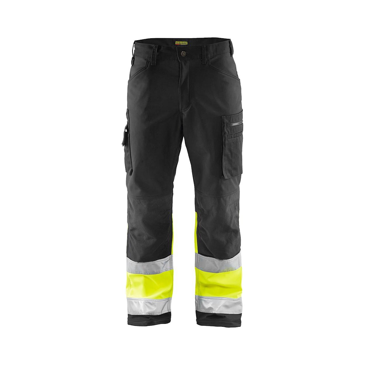 Pantaloni da lavoro Multitasche Softshell alta visibilit� Blaklader Hig Vis 156225178933C50
