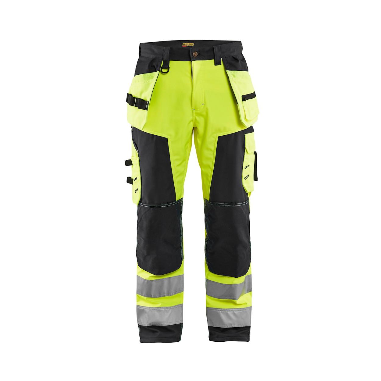 Pantaloni da lavoro Multitasche Softshell alta visibilit� Blaklader Hig Vis Artigiano 156725173389C50
