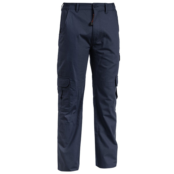 Pantaloni da Lavoro Multitasche Stretch 100% Cotone Sottozero Brasco E0203