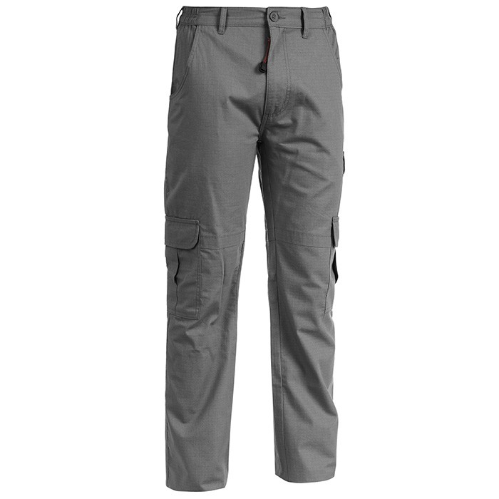 Pantaloni da Lavoro Multitasche Stretch 100% Cotone Sottozero Brasco E0203
