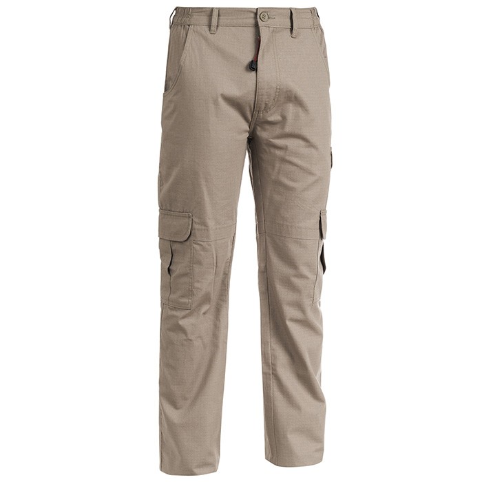 Pantaloni da Lavoro Multitasche Stretch 100% Cotone Sottozero Brasco E0203