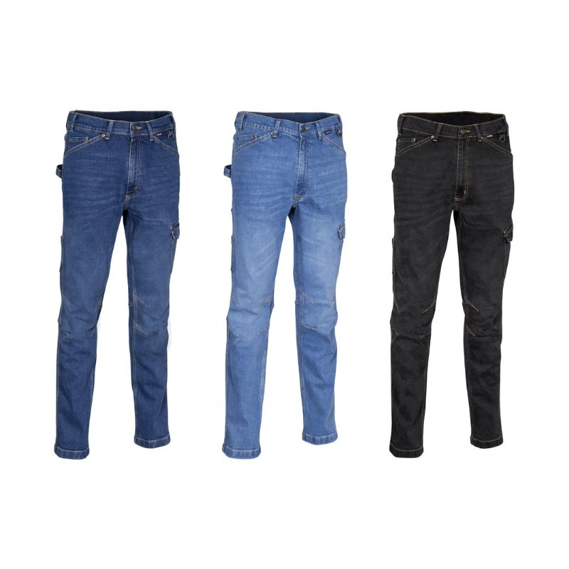 Pantaloni da Lavoro Multitasche Stretch Cofra Paradas V179-0