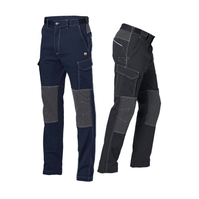Pantaloni da Lavoro Multitasche Stretch Montreal Siggi