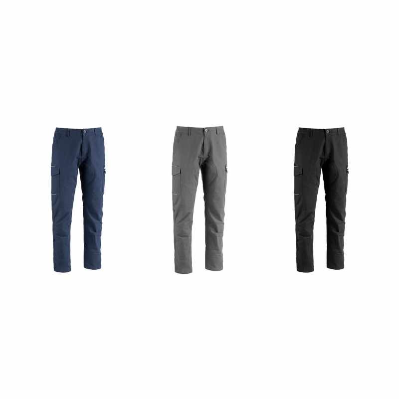 Pantaloni da Lavoro Multitasche Stretch Sottozero Sparta 18010