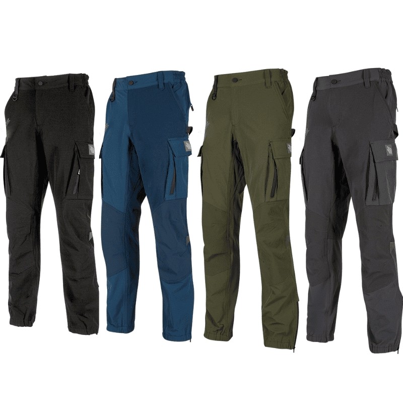 Pantaloni da Lavoro Multitasche Stretch U-Power Trek WFU342