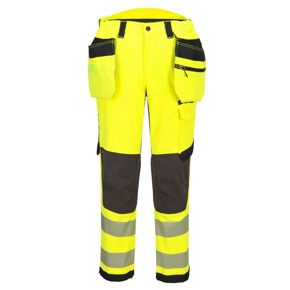 Pantaloni da Lavoro Portwest Alta Visibilit� Holster EV448 Stretch Multitasche